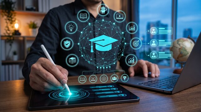 AI Powered Education Platform with Personalized Learning, Digital Tutoring and Student Progress Analytics