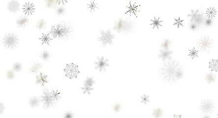 Elegant snow overlay for festive designs and seasonal greetings. © vegefox.com