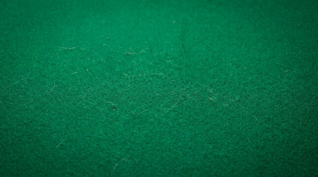 Poker felt texture green table background casino surface seamless gaming. Plain green fabric shows fine fibers and subtle wear suitable for gaming layouts and design for promotional backgrounds