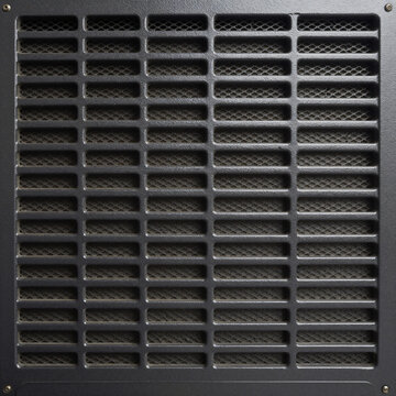 Seamless Sci-Fi Steel Ventilator Mesh Texture Background PBR Material