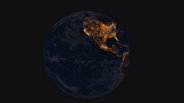 3D visualization of Earth&rsquo;s cross-section showing the crust, mantle, outer core, and inner core.