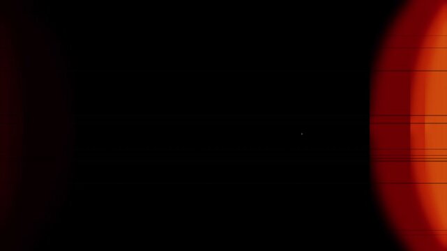 Dark Red Glowing Tunnel Edges, Deep Black Center Space, Subtle Horizontal Light Lines, Cinematic Red Light Effect, Minimal Video Background