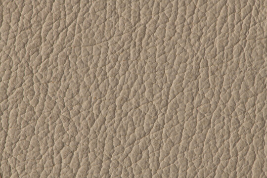 Neutral Beige Leather Texture Background