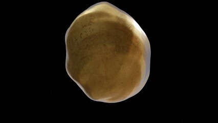 Stone, rock, meteorite, boulder, space ore, material © AIYI