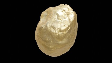 Stone, rock, meteorite, boulder, space ore, material © AIYI