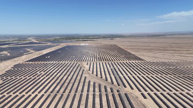 tower solar thermal power station mirror array
