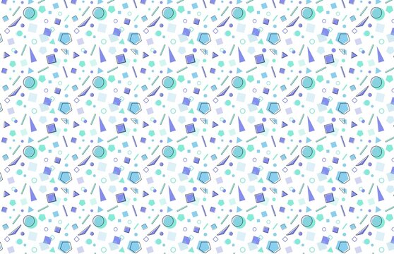 Seamless abstract geometric pattern for modern graphic design projects.
