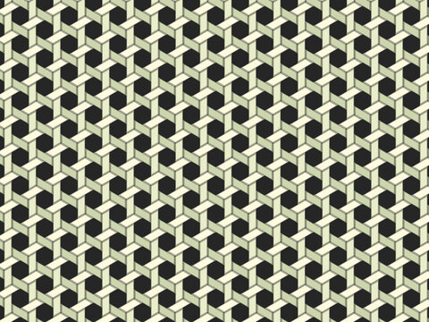 Kagome Basket Weave Hexagon Holes Geometric Texture