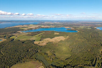 Jezioro Białoławki, Mazury, Polska