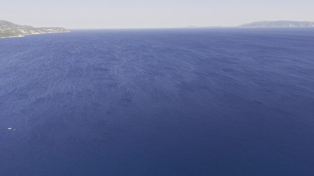ami, Kefalonia, Greece, aerial drone view