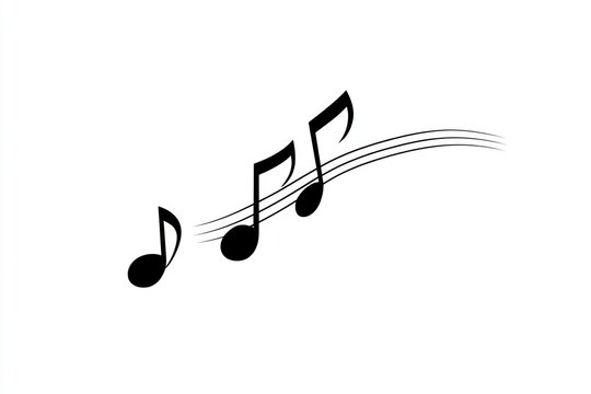 Music note silhouette clip art symbols notes white.