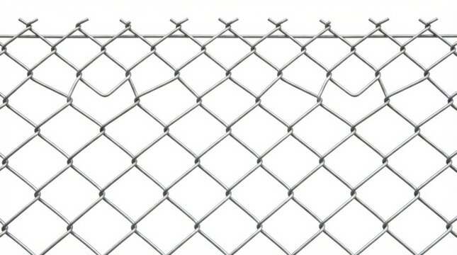 Chain link fence texture pattern