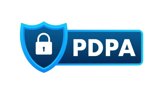 Personal Data Protection Act PDPA banner animation