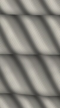 Shimenawa Rice Straw Rope With Twisting Fiber Bundles, Japanese New Year Seamless Loop Background in rich white tones vertical 9:16