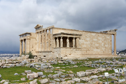 Athen - Akropolis - Erechtheion Tempel