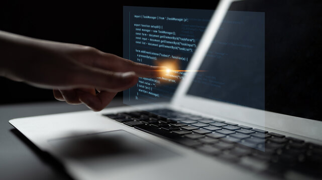 JavaScript programming for task manager user interface, handling form submission, input validation, task list rendering, and exception alerts with dynamic DOM interaction Latch
