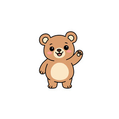 Fototapeta premium teddy bear cartoon