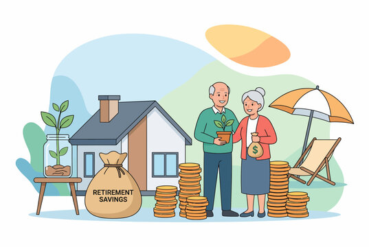 Retirement Fund Savings and Financial Planning for Elderly Couple