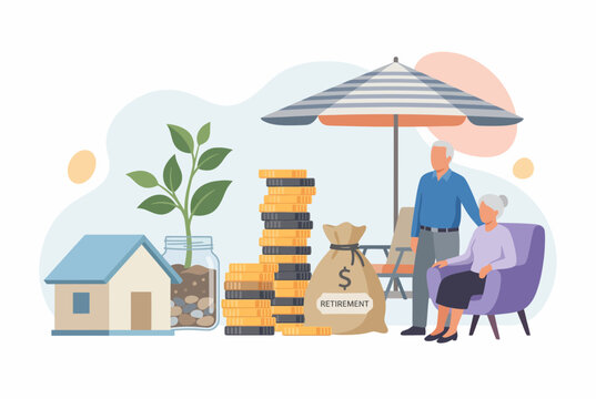 Retirement Fund Savings and Financial Planning for Elderly Couple