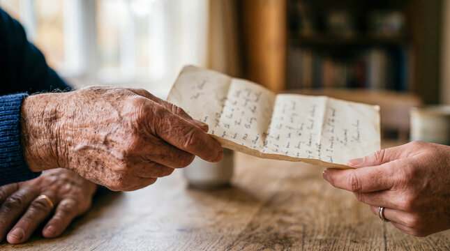 Veterans Day Veteran Passing Family Letter Across Generations