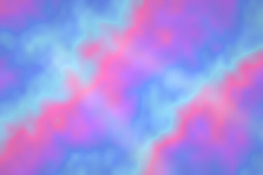 Iridescent foil background in cosmic pink purple