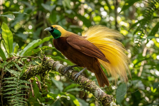 Burung Cenderawasih Paradisaea bird