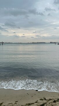 beach at sunset