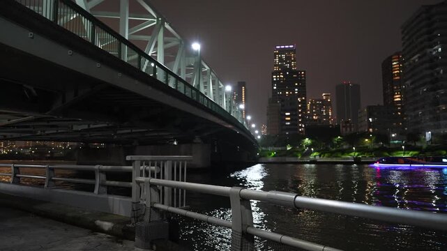 中の島公園　夜景　2026年9月
