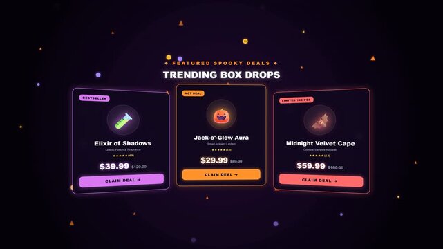 Halloween Spooktacular Midnight Flash Sale with Mystery Box  75 Off.