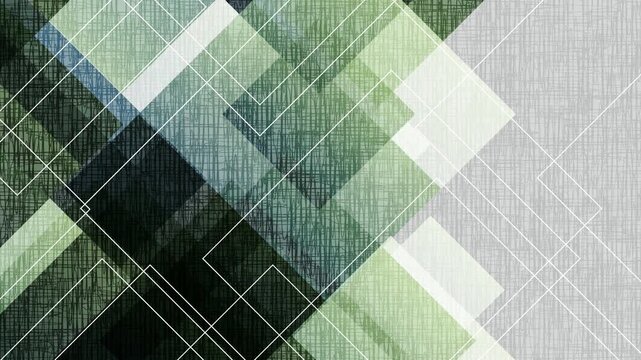 Geometric Abstract Art with Textured Squares 4K