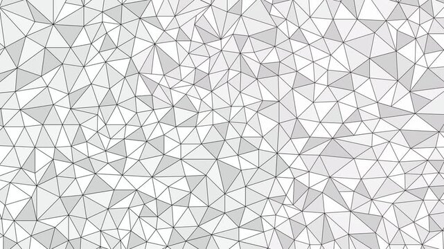 Geometric low poly abstract pattern 4K