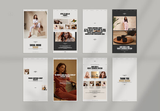 Brand Mood Board Template