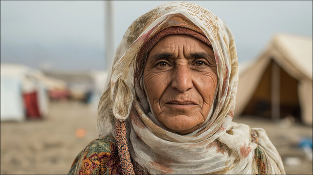 Refugee Hope Portrait Resilience
