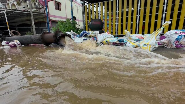 26,Sep,2026,Lopburi Thailand,Heavy rainfall across Thailand for several consecutive days has resulted in flash flooding. Government agencies have deployed medium-sized water pumps to help drain water 