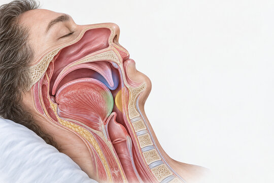 Sleep Apnea Upper Airway Narrowing Anatomy