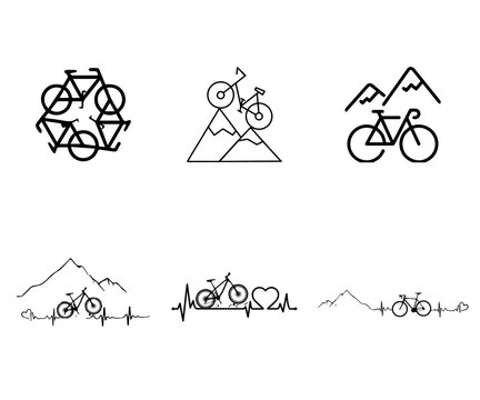 A collection of bold abstract geometric symbols featuring dynamic rotational forms, balanced shapes, sharp angles, and modern minimalist visual aesthetics.