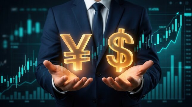 A professional analysis of the strong Yen and weak Dollar exchange rate in global foreign exchange.