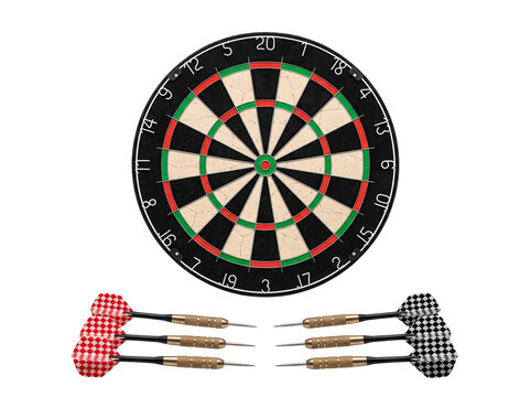 Darts Set - Isolated Product Photography