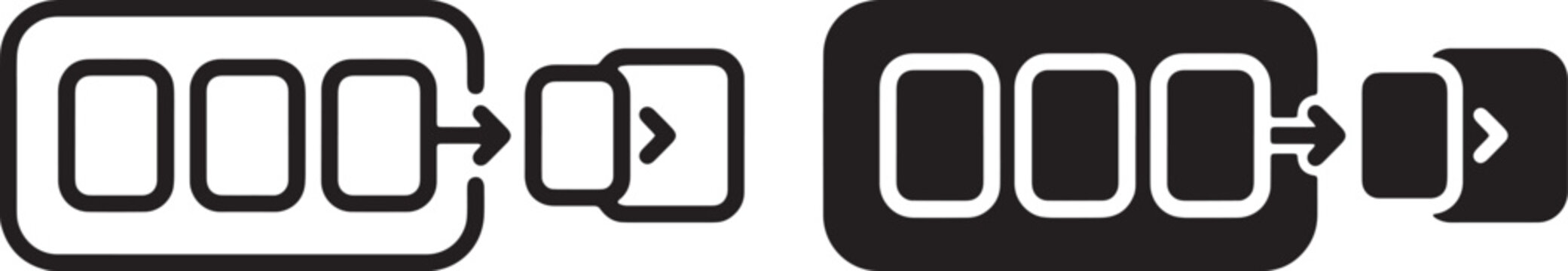 Message Queue Cloud Computing Software Architecture Icon