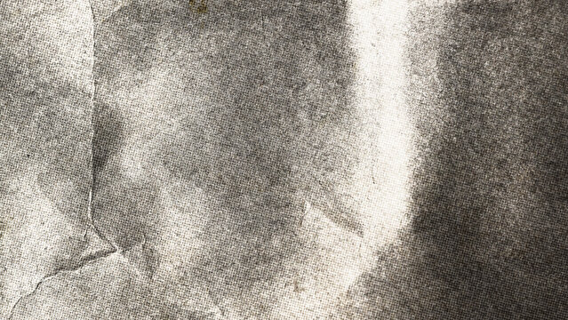 Distressed dark gray dither screen background with retro pixel grain noise texture