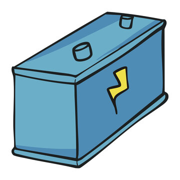 Car Battery Power Icon