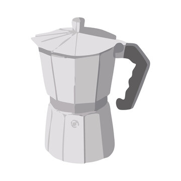 Moka Pot Coffee Maker Icon