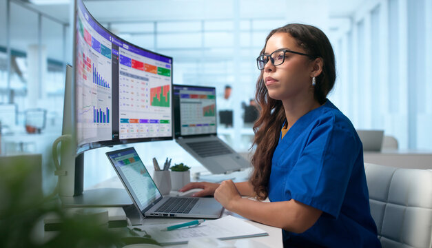Pharmacovigilance Specialist Carefully Analyzes Adverse Event Reports