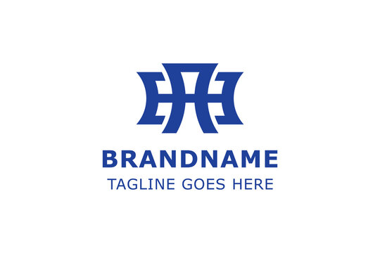 Letters EAE Monogram Modern Bold Logo, Suitable for EEA AEE AE EA Initials Brand