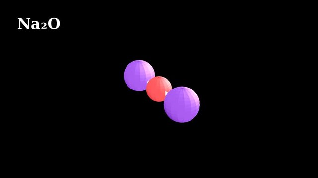 Sodium Oxide Na2O Molecular Structure