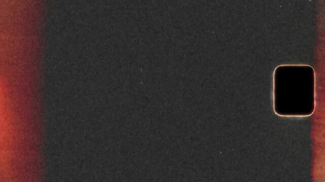 Super 8 Film Burn Overlay Transition Strip
