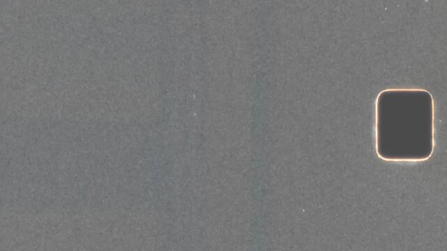 Super 8 Film Burn Overlay Transition Strip