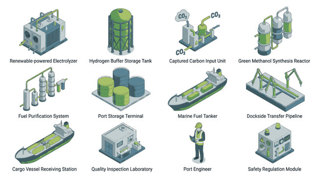 Green Energy Production and Storage Systems for Sustainable Industry and Transport.