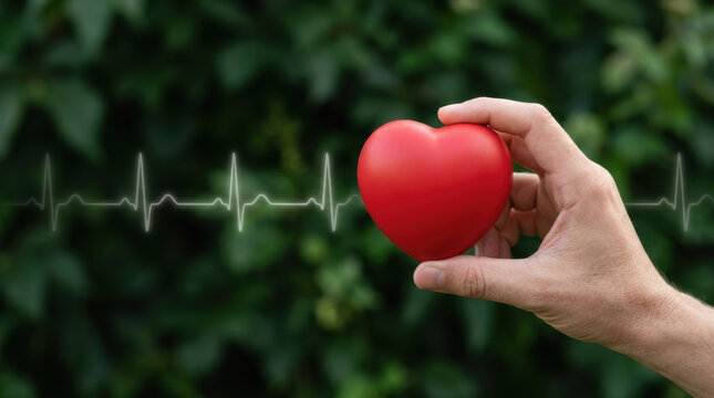 Heart healthcare cardiology heartbeat pulse medical wellness prevention heart disease fitness healthy lifestyle electrocardiogram vitality support protection human hand charity cardiogram hospital