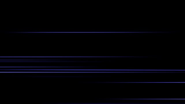 Right to Left speed lines moving with alpha channel. Dynamic white speed lines creating a sense of rapid forward motion, speed lines background lights backdrop video